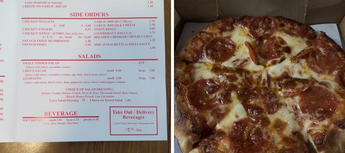 D'Antonio's Menu