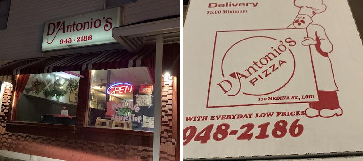 D'Antonio's Menu